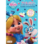 Wholesale - DISNEY ALICE'S BAKERY JUMBO C&A BOOK 80PG C/P 24, UPC: 9781690237747